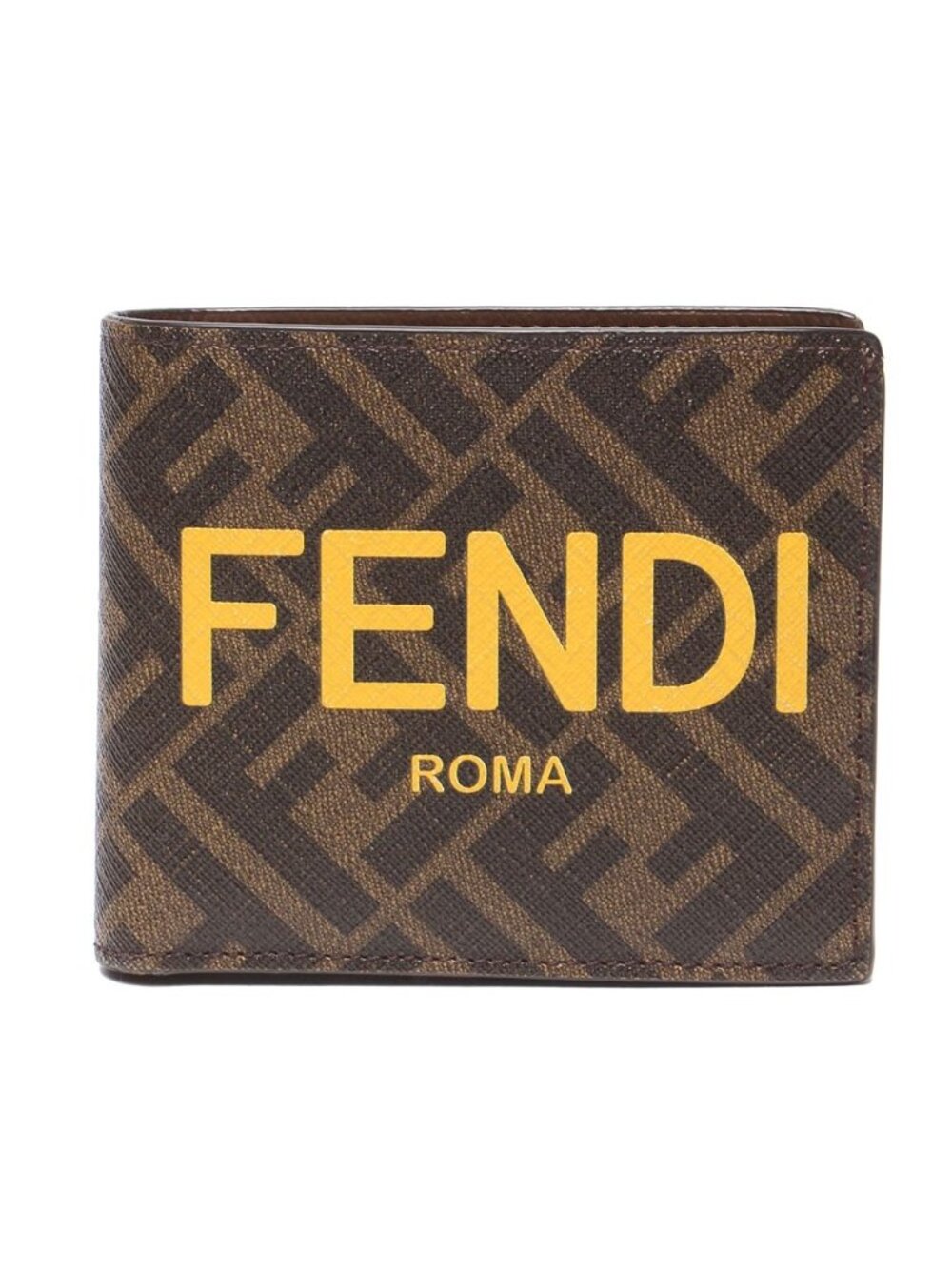 Fendi Bifold Wallet Zucca Pattern